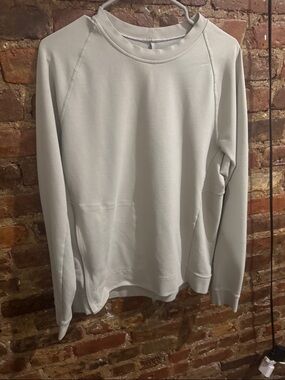 lululemon athletica Men's Crewneck Sweatshirt - Pale Gray